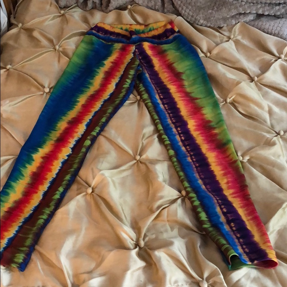 Jamaican print leggings